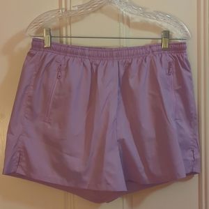 Girlfriend Collective L lavender shorts